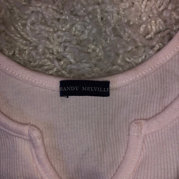 Light Pink Brandy Melville Tank - Picture 2 of 3